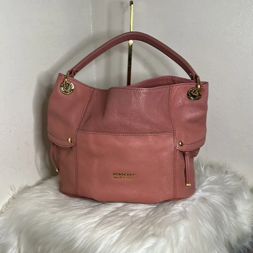 💯Authentic Burberry Tote Leather Handbag🍀